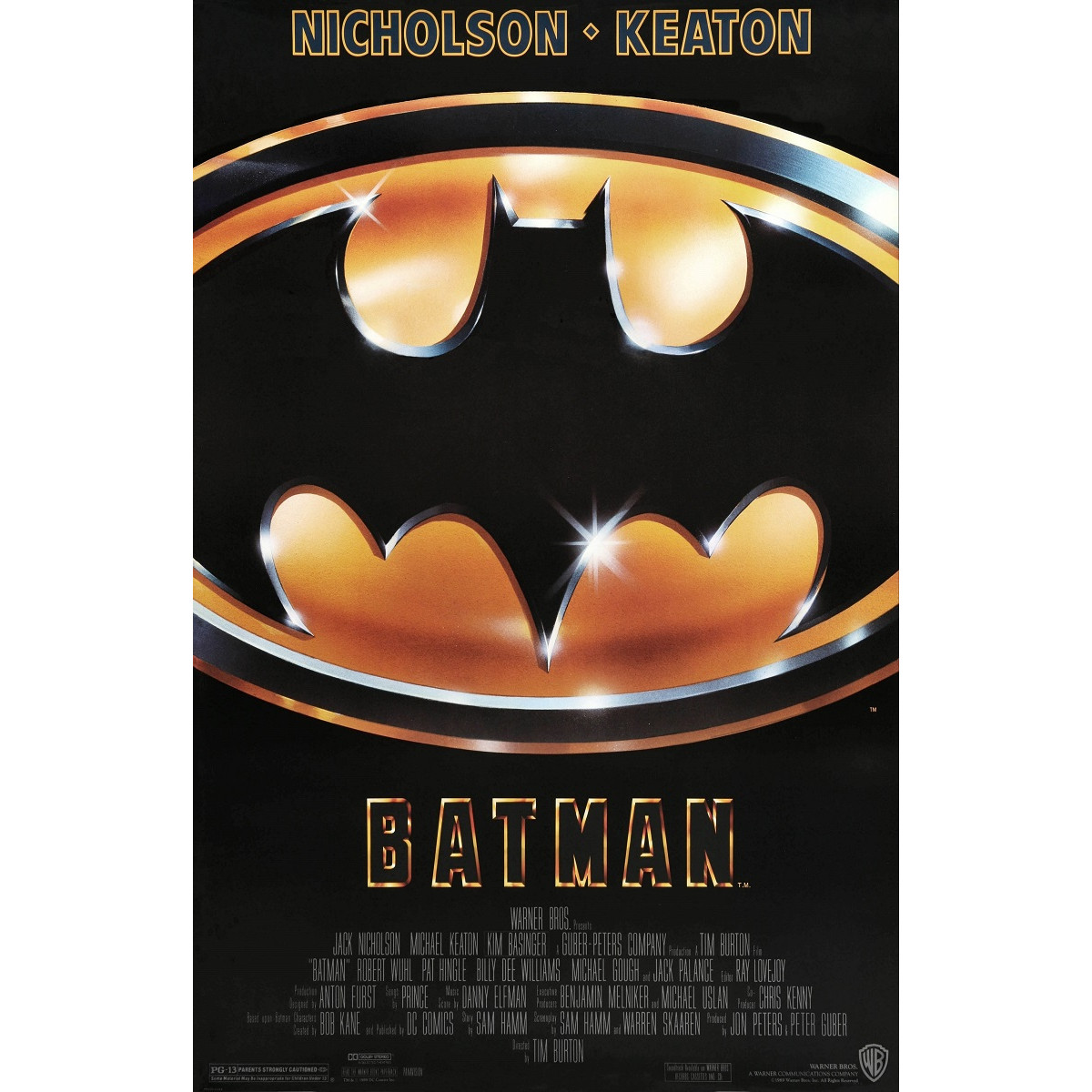 Michael Keaton Autographed Die-Cast 1:18 Scale Batman 1992