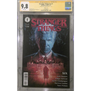 Matthew Modine signed Stranger Things Six #1 CGC 9.8