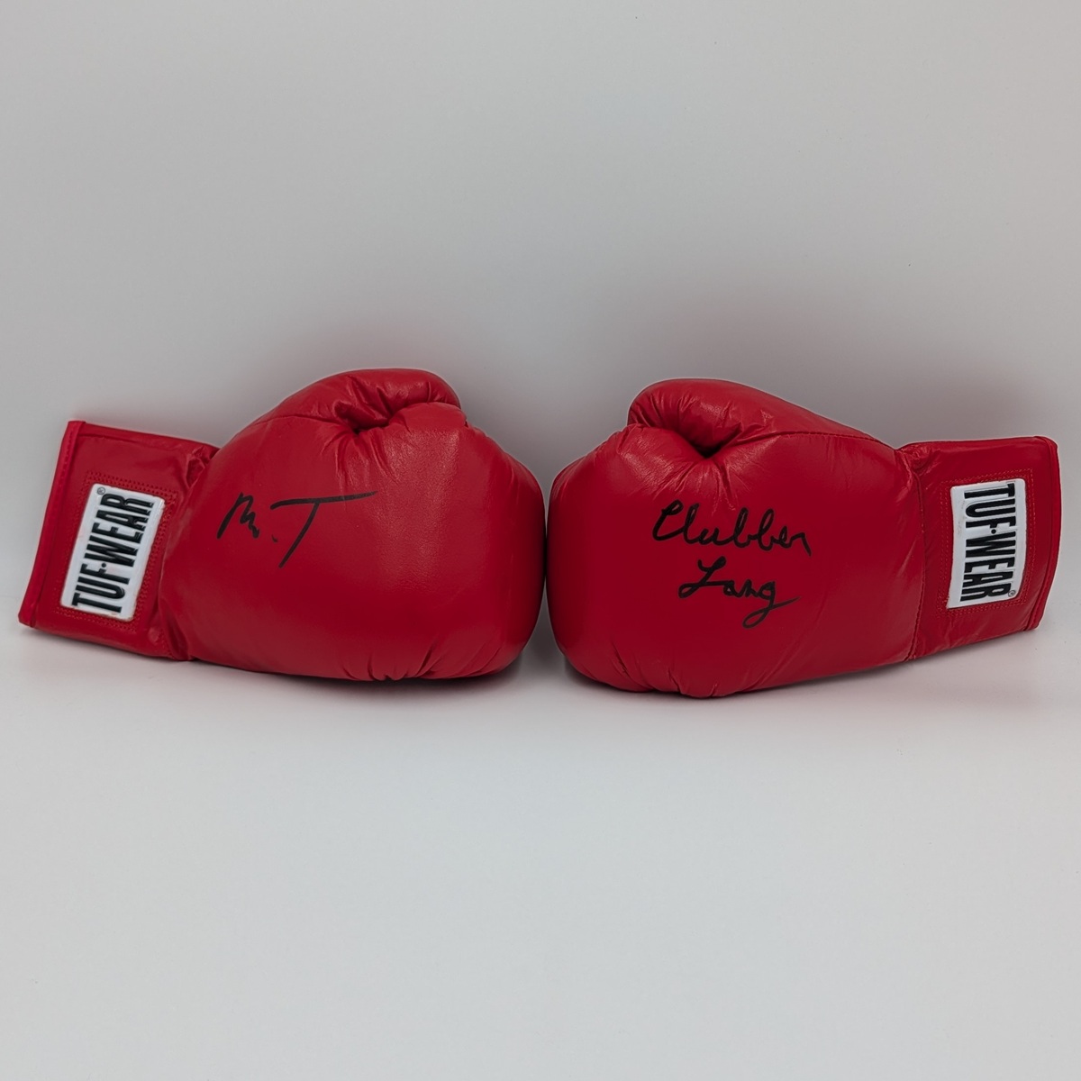 Mr. T Signed Boxing Gloves w CN