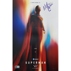 Nicholas Hoult Autographed Mini-Poster #1 (11x17) w Lex Character Name
