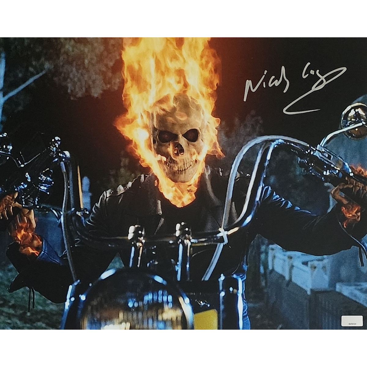 Nicolas Cage Signed Photo #1 (11x14) - Twin Cities Comics