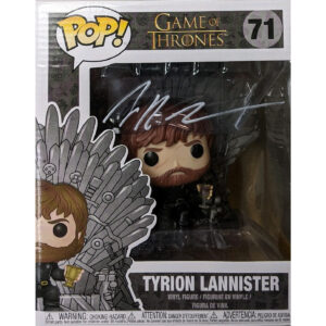 Peter DInklage signed Tyrion on Throne Funko