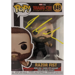 Florian Munteanu signed Razor First funko