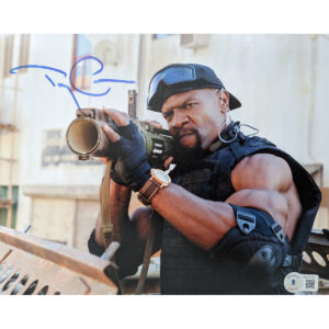 Terry Crews Signed Expendables 8x10 Photo