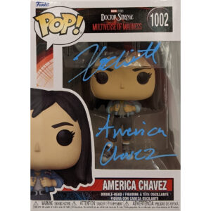 Xochitl Gomez Signed Multiverse of Madness Funko #1002 w/ Character name