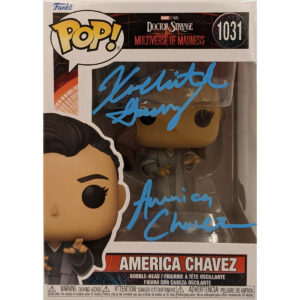 Xochitl Gomez Signed Multiverse of Madness Funko #1031 w/ Character Name