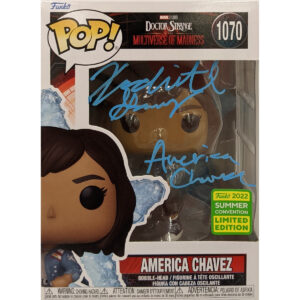 Xochitl Gomez Signed Multiverse of Madness Funko #1070 w/ Character name