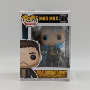 Tom Hardy Signed Mad Max Funko w/ Character Name