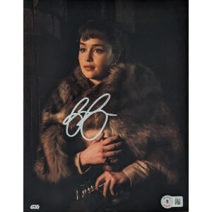 Emilia Clarke signed Star Wars 8x10 photo