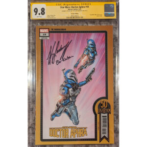 Star Wars: Doctor Aphra #19 variant_CGC 9.8 SS Signed by Katee Sackoff w/ "Bo-Katan"