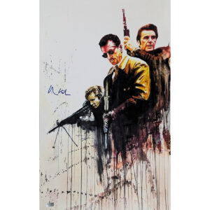 Heat Print by Rob Prior signed by Val Kilmer