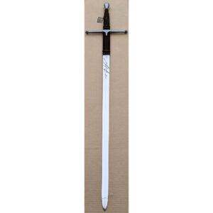 Mel Gibson Signed FULL SIZE William Wallace Prop Sword Replica