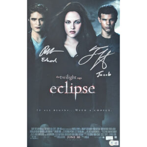 Robert Pattinson and Taylor Lautner Mini Poster #5 w characters - 11x17