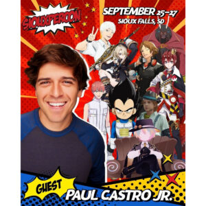 * Paul Castro Jr Autograph Send-In Siouxpercon *