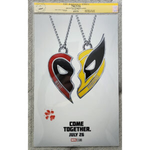 Peggy The Dog Autographed Paw Print (11x17) CGC