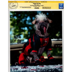 Peggy The Dog Signed CGC photo