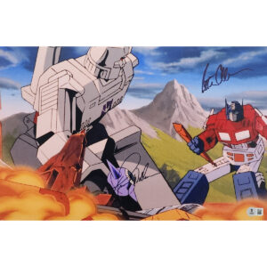 Peter Cullen and Frank Welker Dual Signed Photo #1 (11x17)