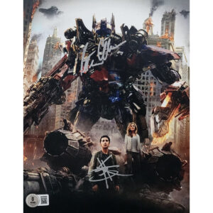 Peter Cullen and Shia LaBeouf Dual Signed Photo #1 (8x10)
