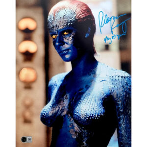 Rebecca Romijn Autographed Photo #10 w Mystique CN