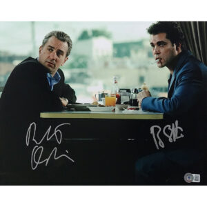 Robert De Niro & Ray Liotta Goodfellas #1 11×14 w Beckett