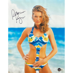 Rebecca Romijn Signed Photo #5 (11x14) w/ BAS