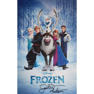 Santino Fontana Autographed Frozen Mini-Poster (11x17) W Beckett