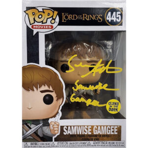 Sean Astin Signed Samwise Gamgee Funko #445 W BAS and Character Name