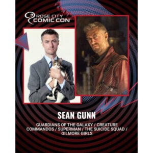 * Sean Gunn Autograph Add-On Rose City Comic Con *