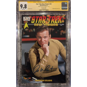 Shatner signed New Visions #22