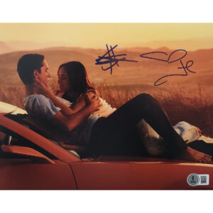 Shia LaBeouf and Megan Fox Dual Signed Photo #1 (8x10)