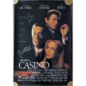 Signed Casino Poster 2 - WR99254