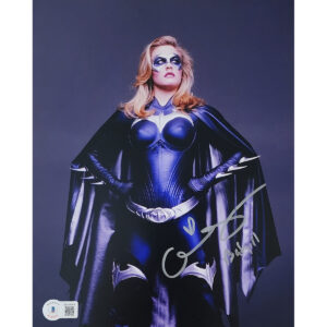 Alicia Silverstone signed Batgirl photo with Batgirl Inscription