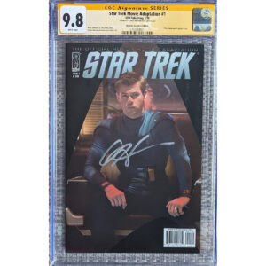 Star Trek Movie Adaptation #1 Photo CVR_CGC 9.8 SS_Signed by Chris Hemsworth