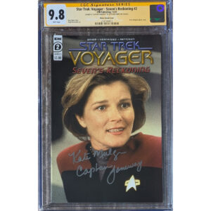 Star Trek Voyager Sevens Reckoning #2 CGC 9.8 Kate Mulgrew