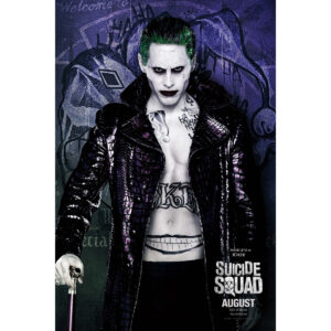Pre-Sale Jared Leto Autographed Suicide Squad 12x18 Mini-Poster #4