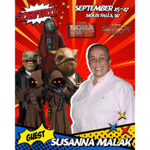 * Susanna Malak Autograph Send-In Siouxpercon *