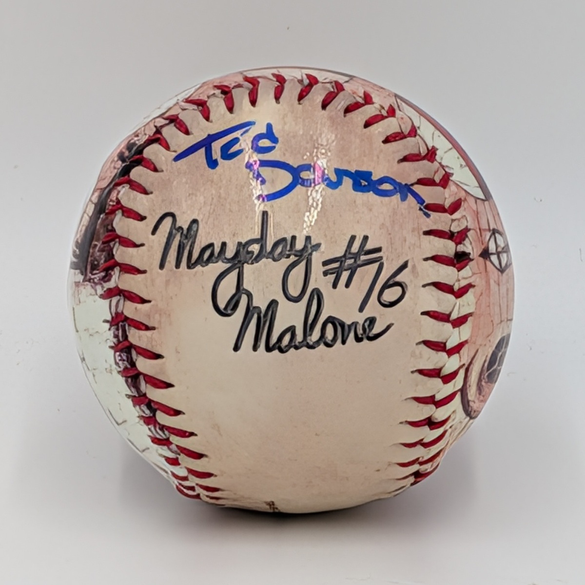 Ted Danson Signed Cheers Baseball