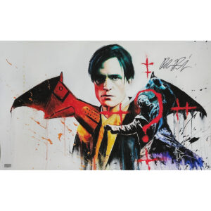 The Batman Limited Edition Print Signed By Robert Pattinson