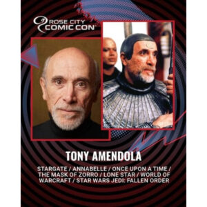 Tony Amendola - Rose City Comic Con