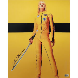 Uma Thurman Autographed Photo #1 (16x20) w Beckett