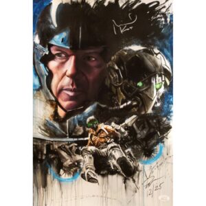 Rob Prior Vulture print signed by Michael Keaton