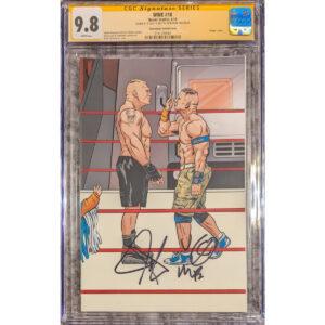 WWE #18 CGC 9.8 SS SIgned by John Cena
