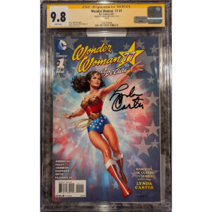 Wonder Woman '77 #1 CGC 9.8 SS Lynda Carter